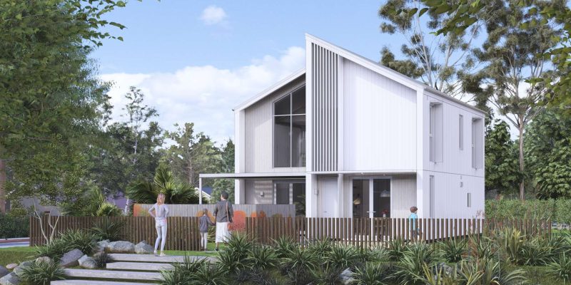 ridge exterior - rise level